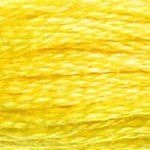DMC Embroidery Floss, 6 - Strand - Lemon 307 - Honey Bee Stamps