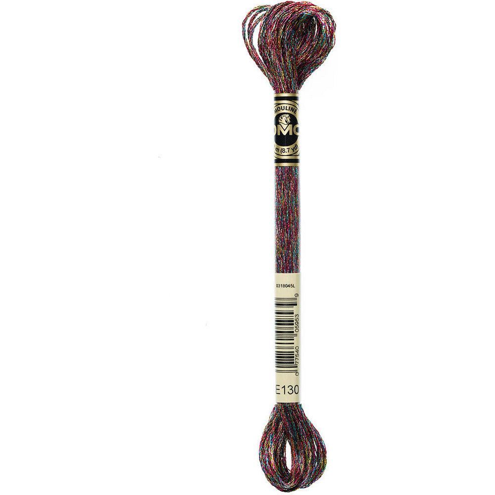 DMC Light Effects Embroidery Floss, 6 - Strand Special Thread - Gemstones E130 - Honey Bee Stamps
