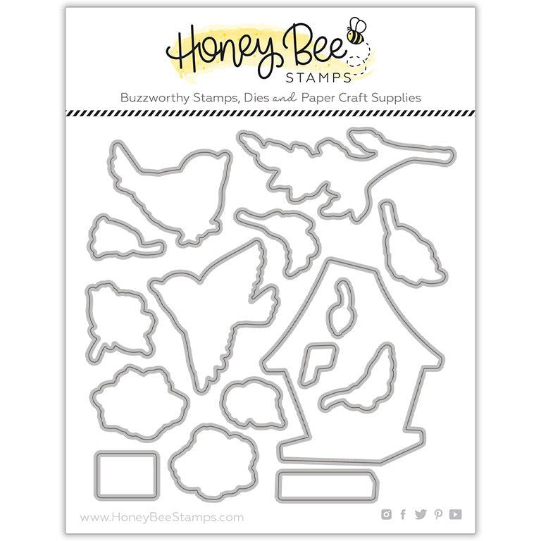 Love Is In The Air - Honey Cuts - Coordinating Dies - Honey Bee Stamps