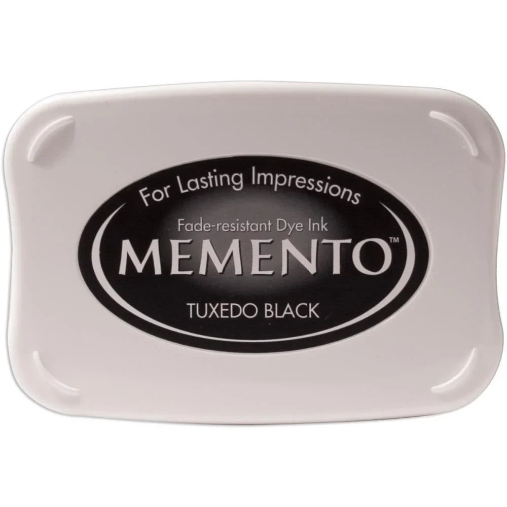 Tsukineko Memento Dye Ink Pad in Tuxedo Black