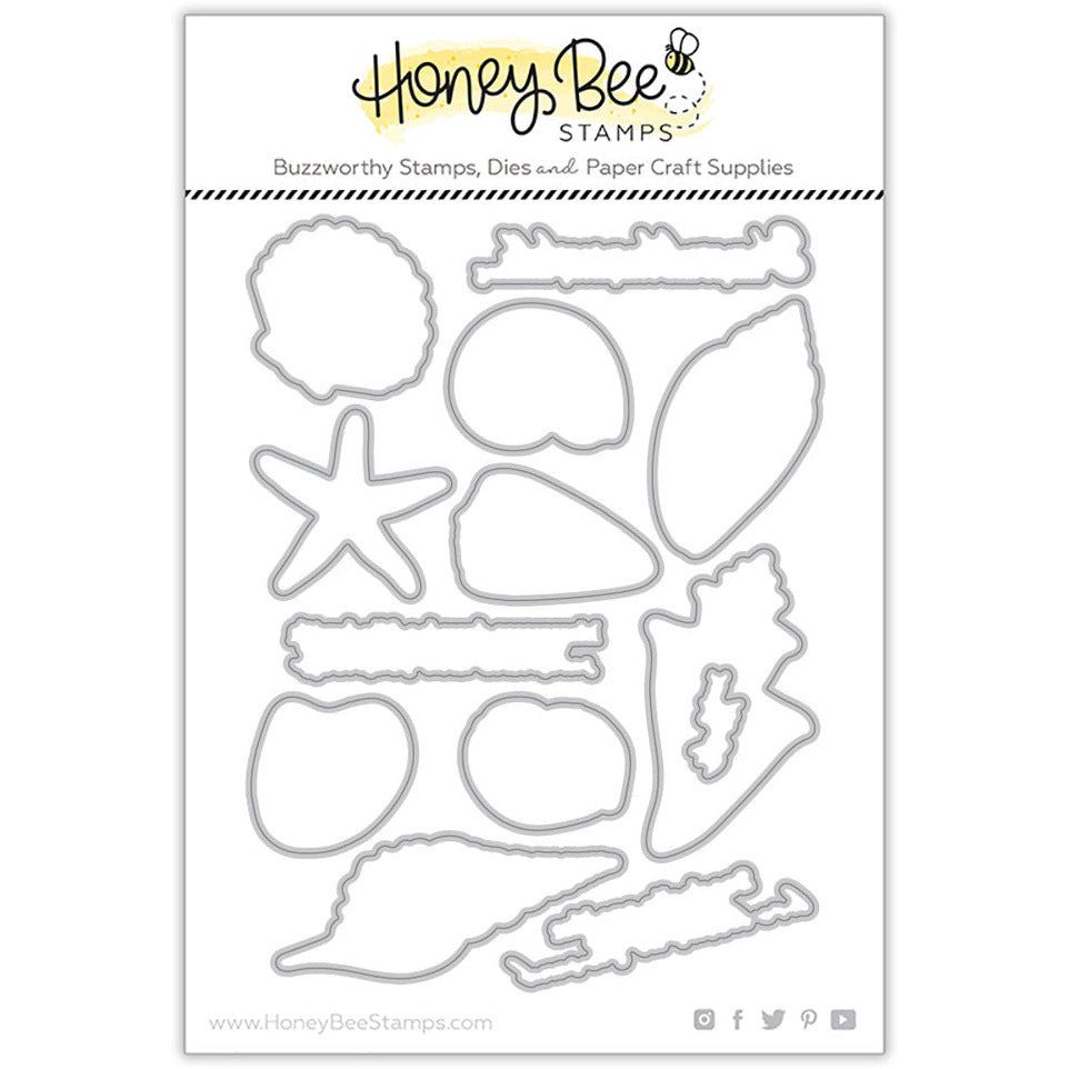 Seashells - Honey Cuts - Coordinating Dies - Honey Bee Stamps