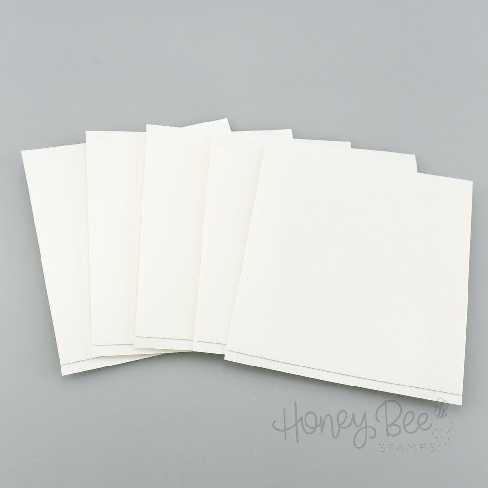White Foam Sheets - 6"x6" 5pk - Honey Bee Stamps