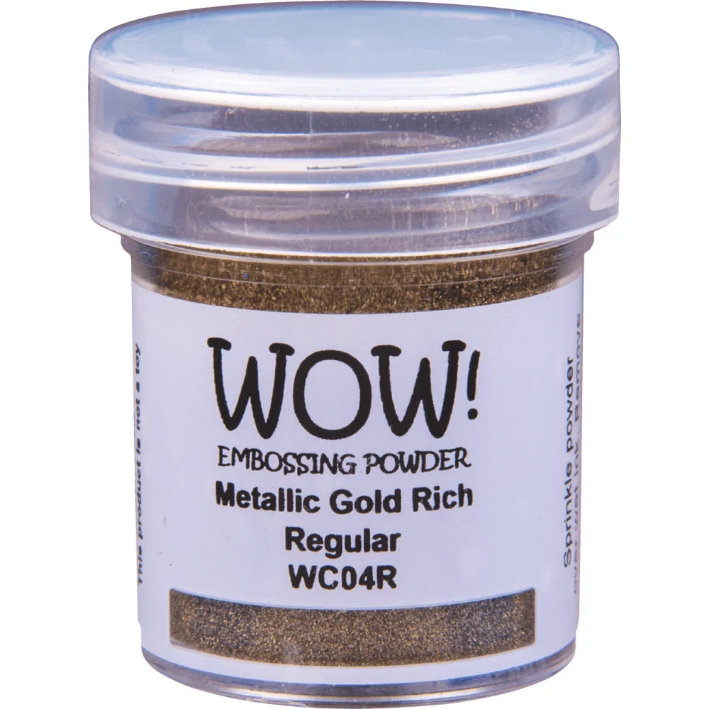 WOW! Embossing Powder - Metallic Gold Rich - Honey Bee Stamps