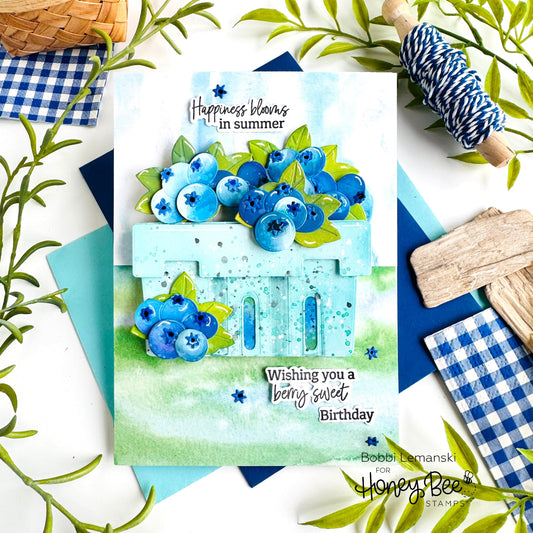 Fresh Picked Blueberries for a Sweet Birthday by Bobbi Lemanski