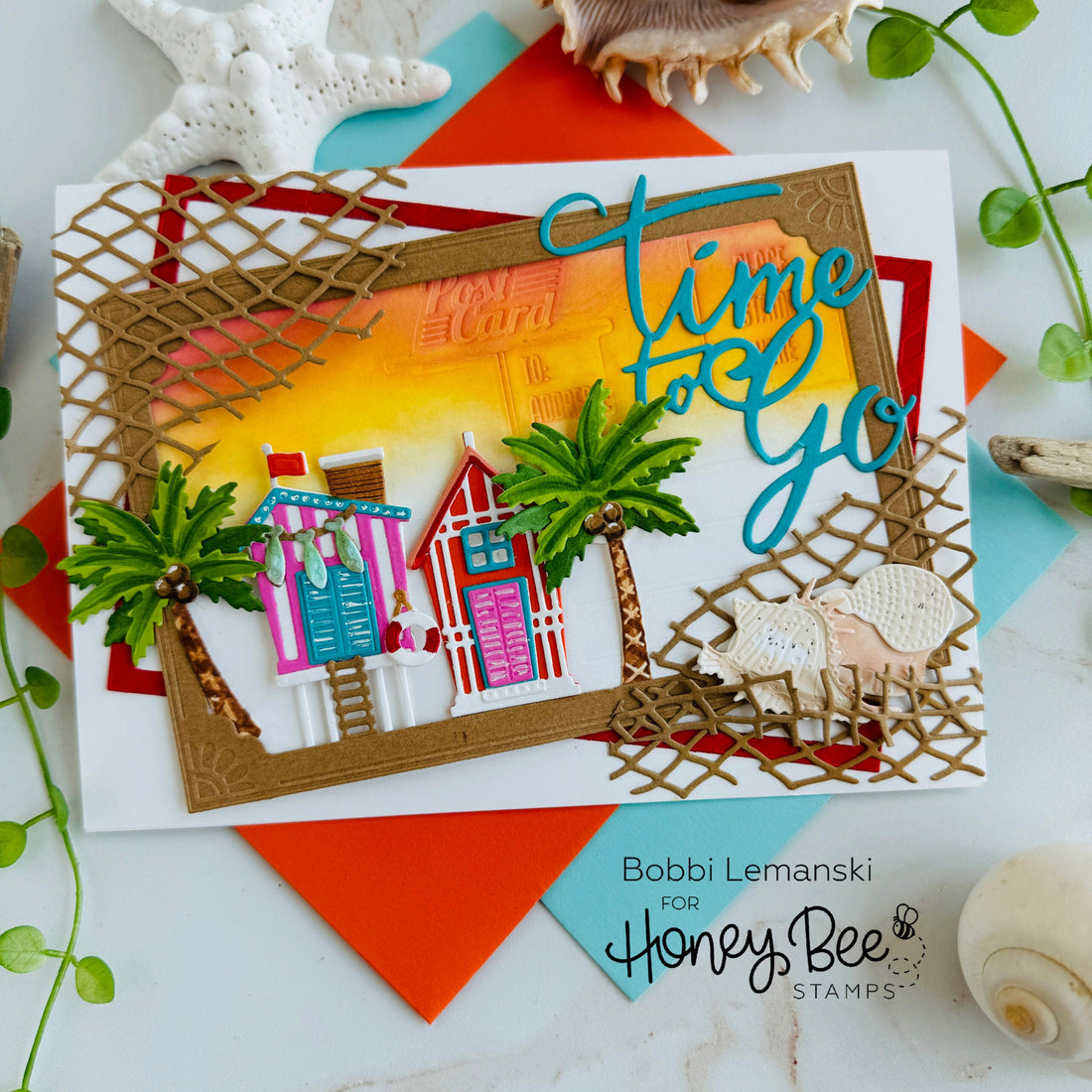 It's Time to Go... - Honey Bee Stamps