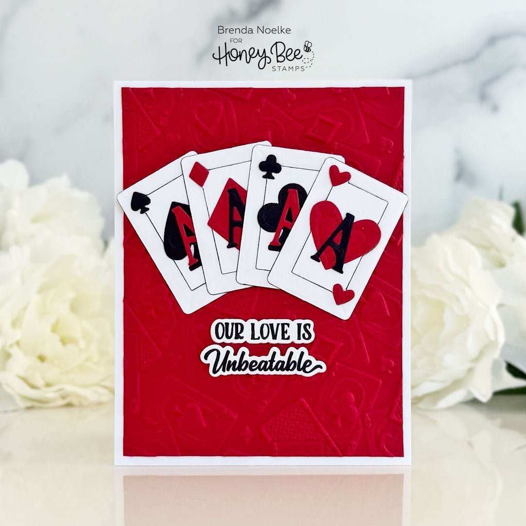 Our Love Is Unbeatable - Honey Bee Stamps