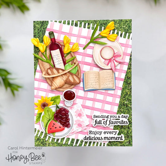 Sending You A Day Full Of Favorites -- Sneak Peek of the Perfect Picnic Release - Honey Bee Stamps
