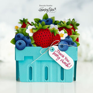Thank You Berry Much - Berry Basket Pop-Up - Honey Bee Stamps