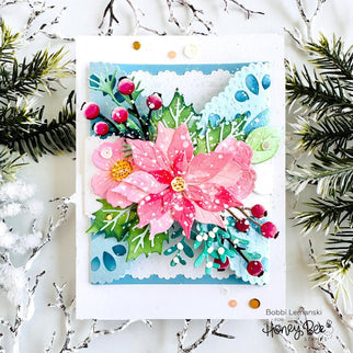 Wrapped in Blooms for the Holidays by Bobbi Lemanski - Honey Bee Stamps