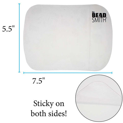 7.5" x 5.5" Large Clear Sticky Bead and Embellishment Mat - Honey Bee Stamps