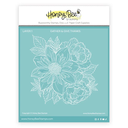 Gather & Give Thanks - Set of 7 - 6"x6" Coordinating Stencils
