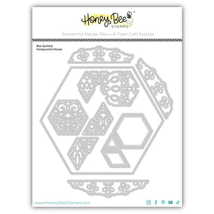 Bee Quilted: Honeycomb Hexies - Honey Cuts Stand-Alone Dies