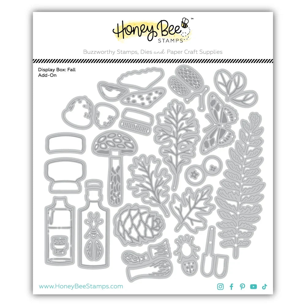 Display Box: Fall Add-On - Honey Cuts Stand-Alone Dies