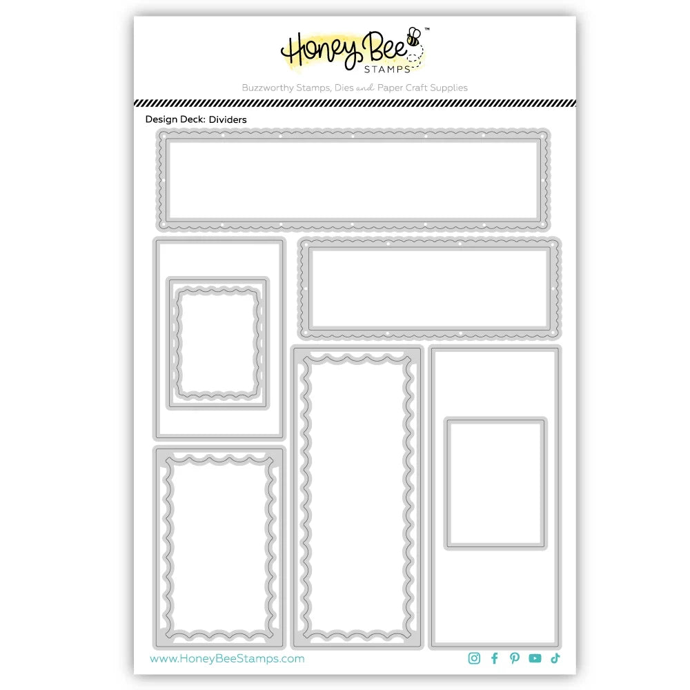 Design Deck: Dividers - Honey Cuts Stand-Alone Dies