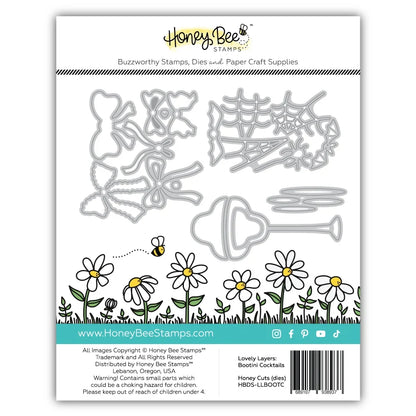 Lovely Layers: Bootini Cocktails - Honey Cuts Stand-Alone Dies
