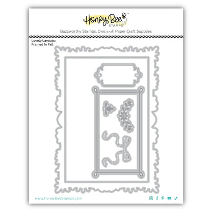 Lovely Layouts: Framed In Fall - Honey Cuts Stand-Alone Dies