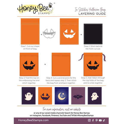In Stitches: Halloween Bag - Honey Cuts Stand-Alone Dies