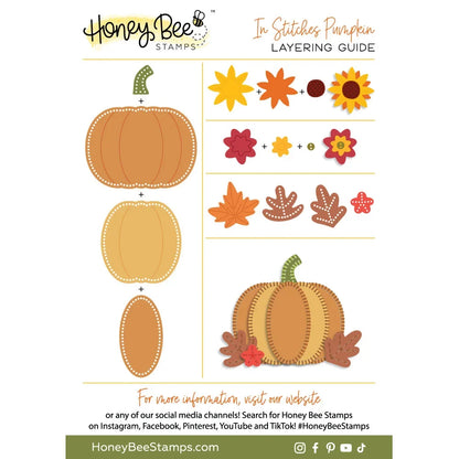 In Stitches: Pumpkin - Honey Cuts Stand-Alone Dies