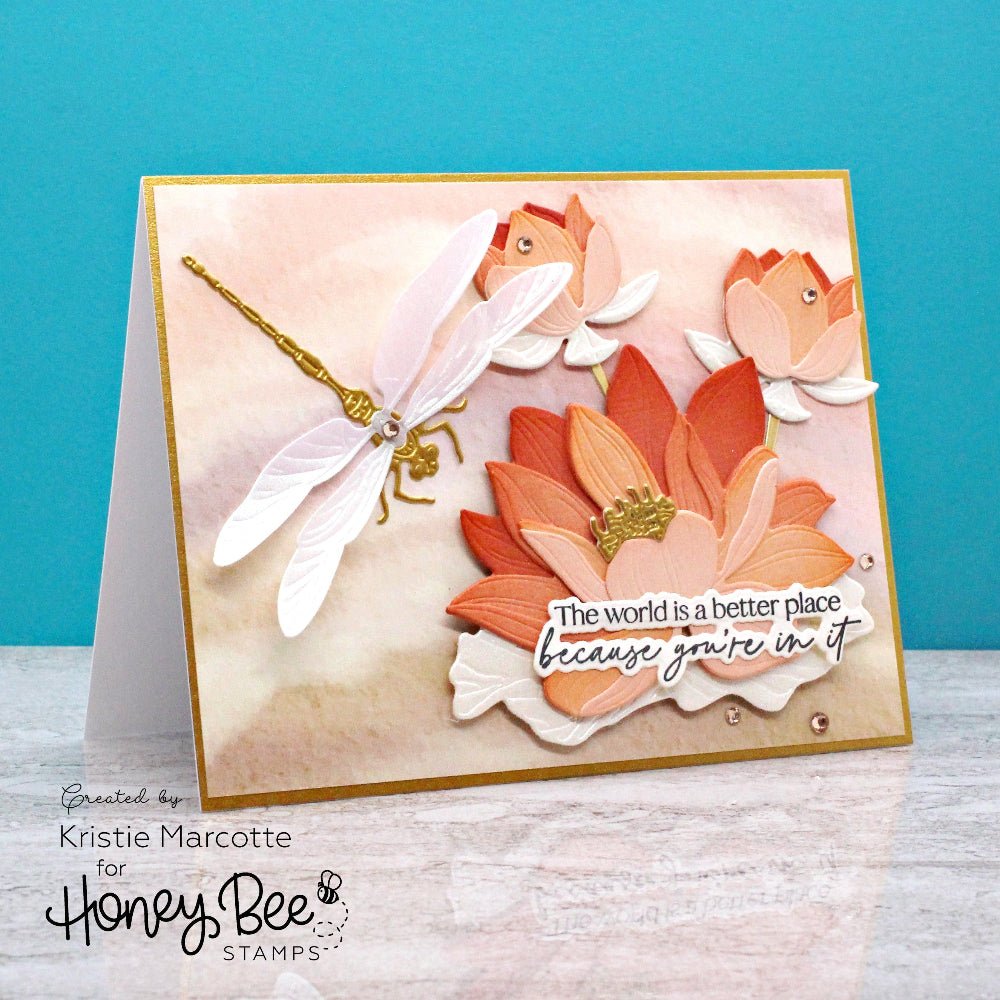Adventure Awaits Paper Pad 6x8.5 - 24 Double - Sided Sheets - Honey Bee Stamps