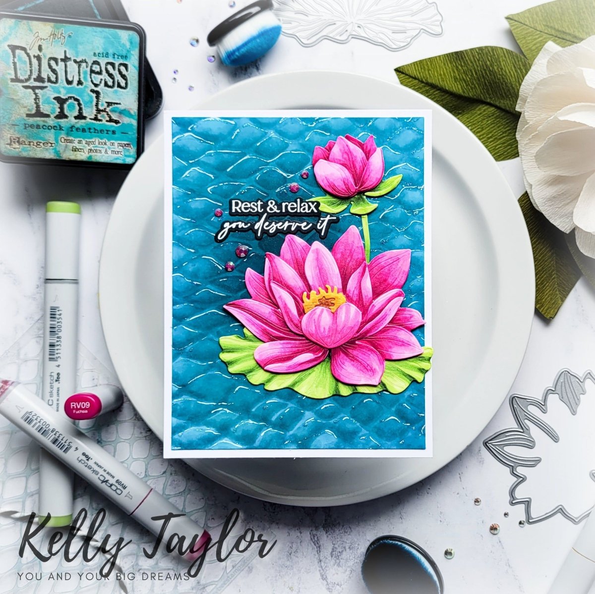 Be Still - 6x6 Photopolymer Stamp Set - Honey Bee Stamps