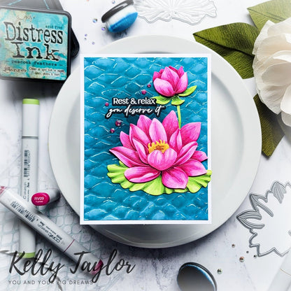 Be Still - 6x6 Photopolymer Stamp Set - Honey Bee Stamps