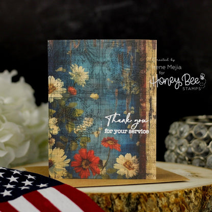 Because Of The Brave - Honey Cuts - Coordinating Dies - Honey Bee Stamps