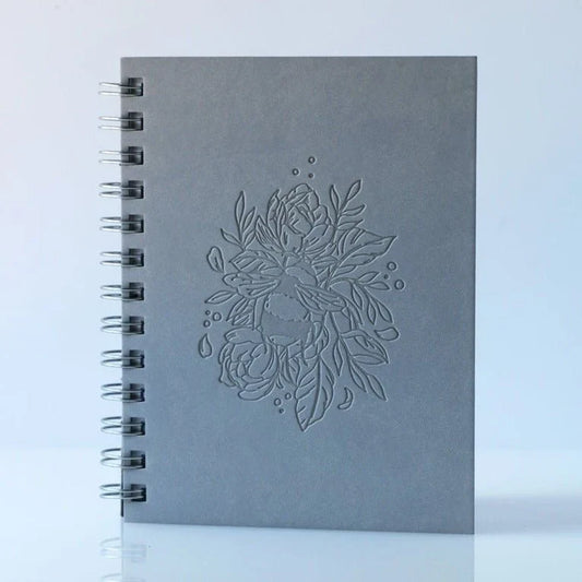 Bee Creative 5x7" Spiral Notebook - Retiring - Honey Bee Stamps