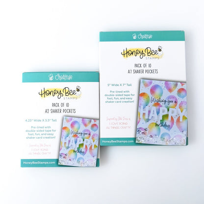 Bee Creative A7 Shaker Pockets - 10 pack - Honey Bee Stamps