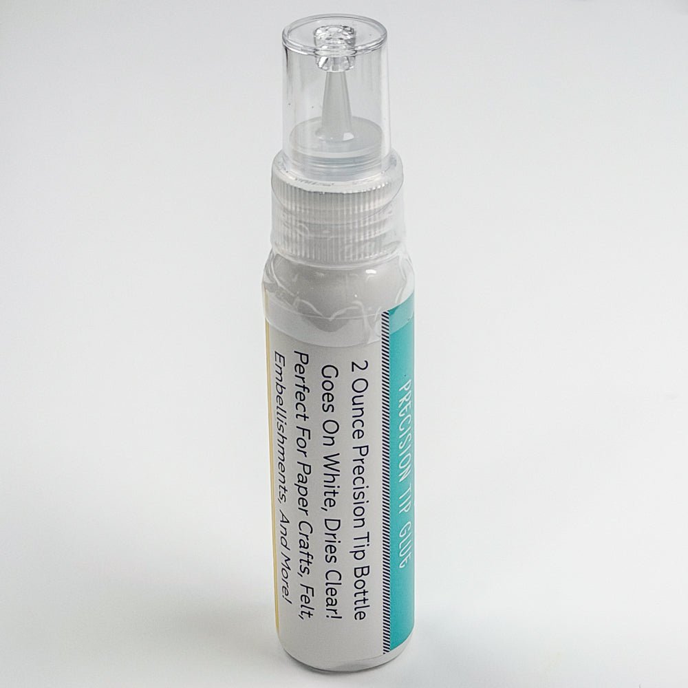Bee Creative Easy Squeeze Precision Tip Glue - 2oz - Dries Clear - Our Original Formula! - Honey Bee Stamps