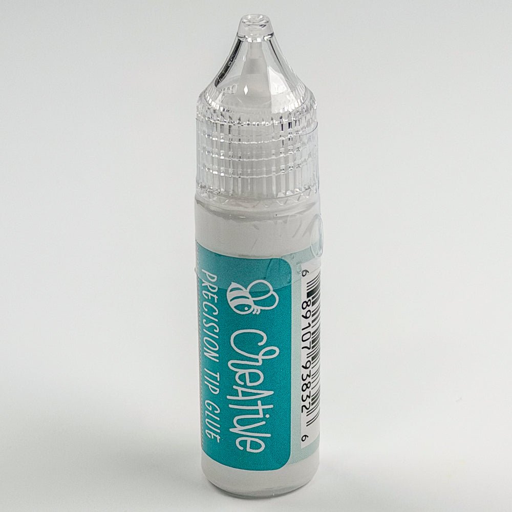 Bee Creative Easy Squeeze Precision Tip Glue - .5oz - Dries Clear - Our Original Formula! - Honey Bee Stamps