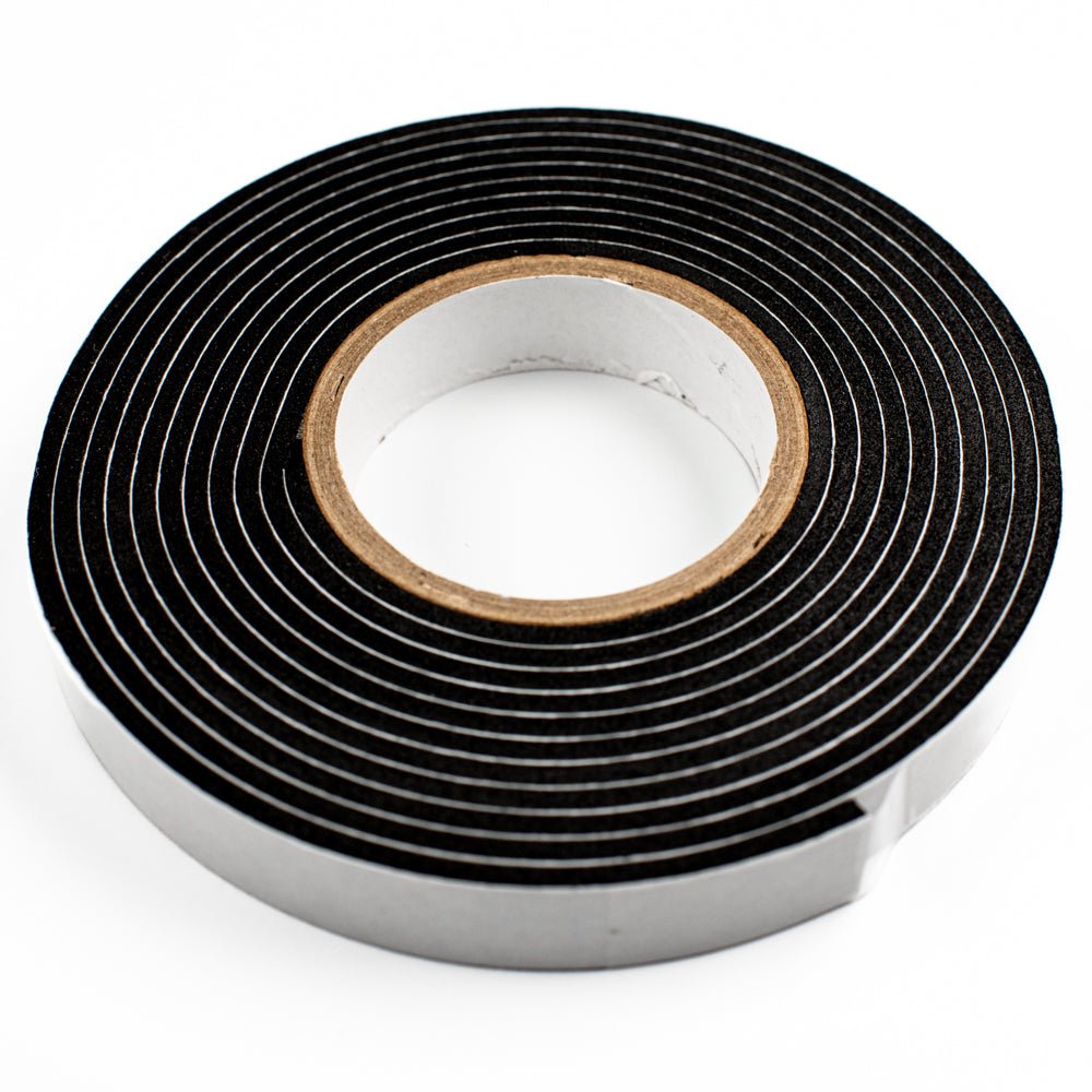 Bee Creative Foam Tape Roll – Black Double - Sided Adhesive | 1/2" x 2.2 Yards | 2mm Thick - Honey Bee Stamps