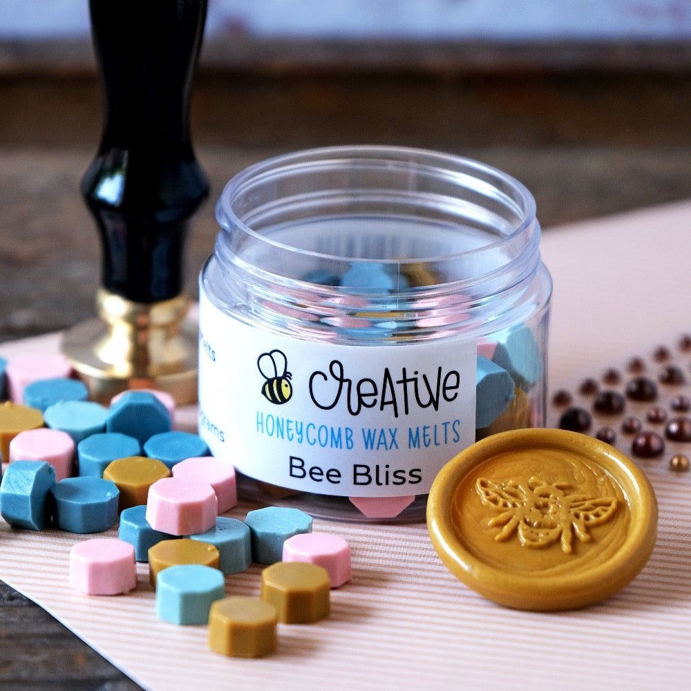 Bee Creative Wax Stamper - Vintage Bee - Honey Bee Stamps