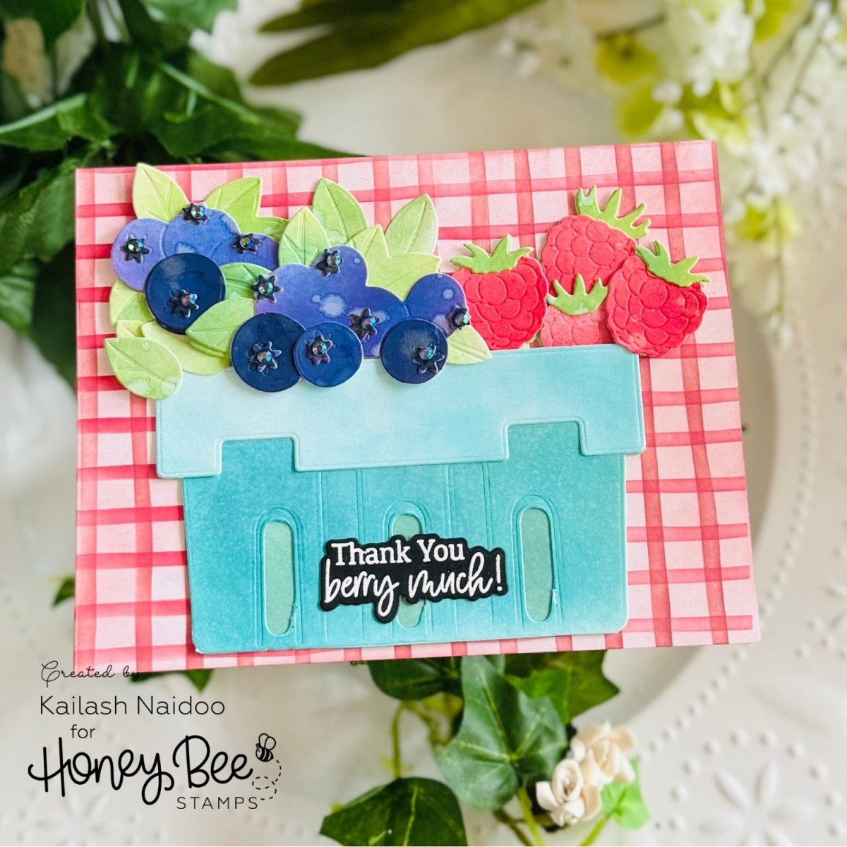 Berry Sweet Summer - Honey Cuts Coordinating Dies - Honey Bee Stamps