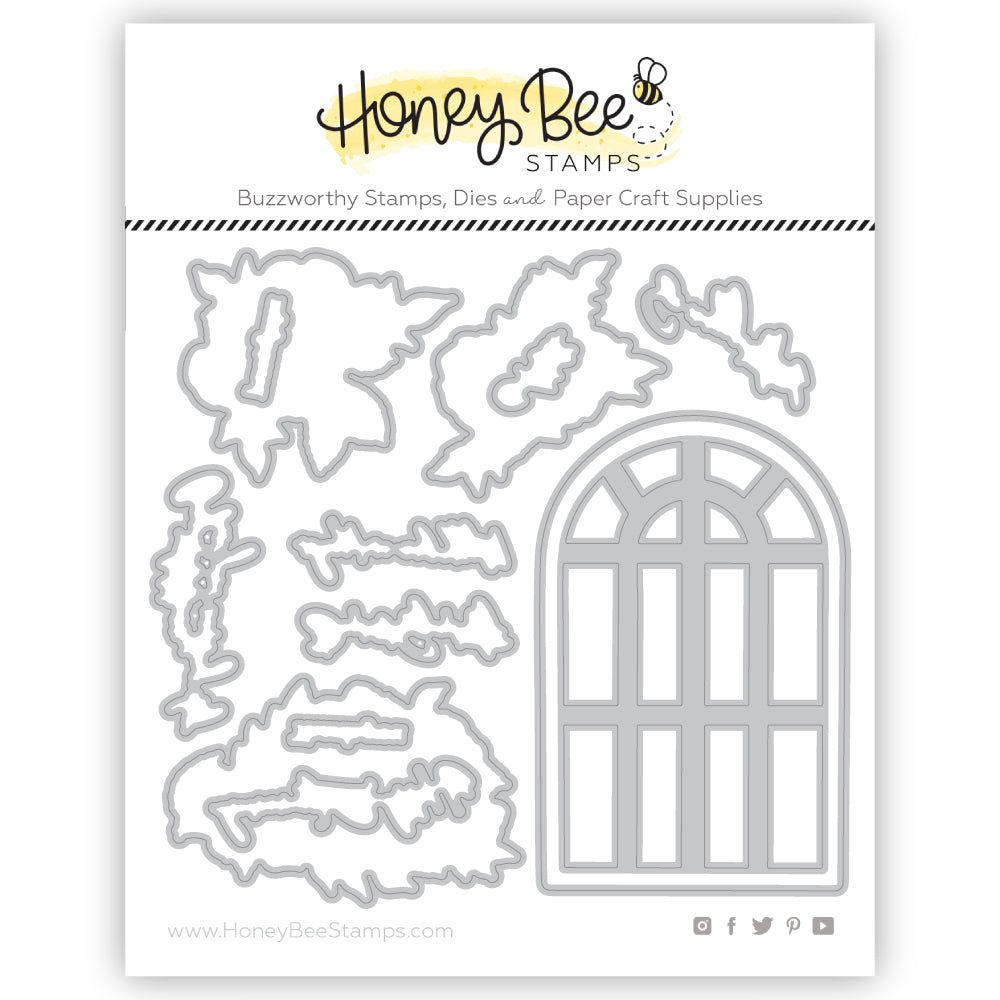 Blooming View - Honey Cuts - Coordinating Dies - Retiring - Honey Bee Stamps