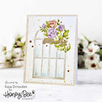 Blooming View - Honey Cuts - Coordinating Dies - Retiring - Honey Bee Stamps