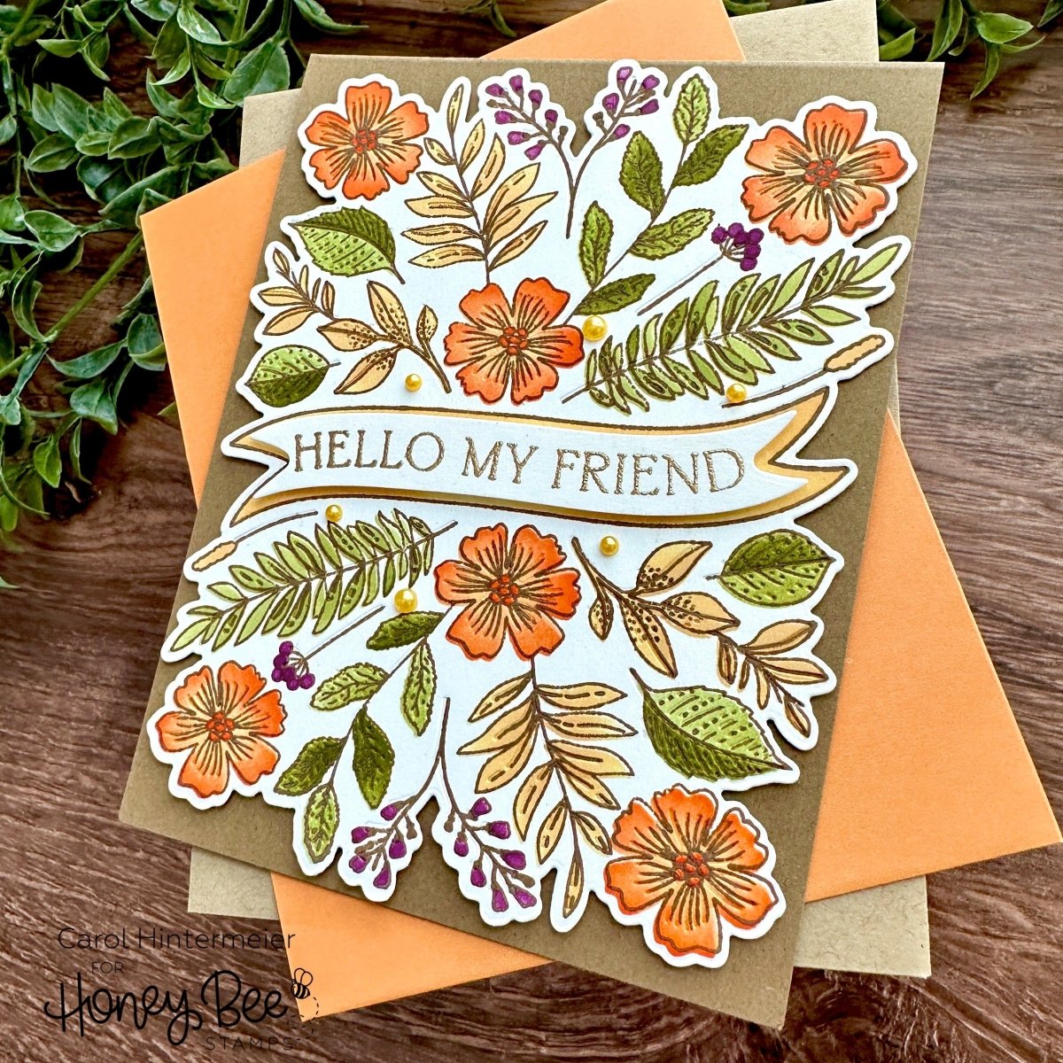 Bountiful Banner - Honey Cuts - Coordinating Dies - Honey Bee Stamps
