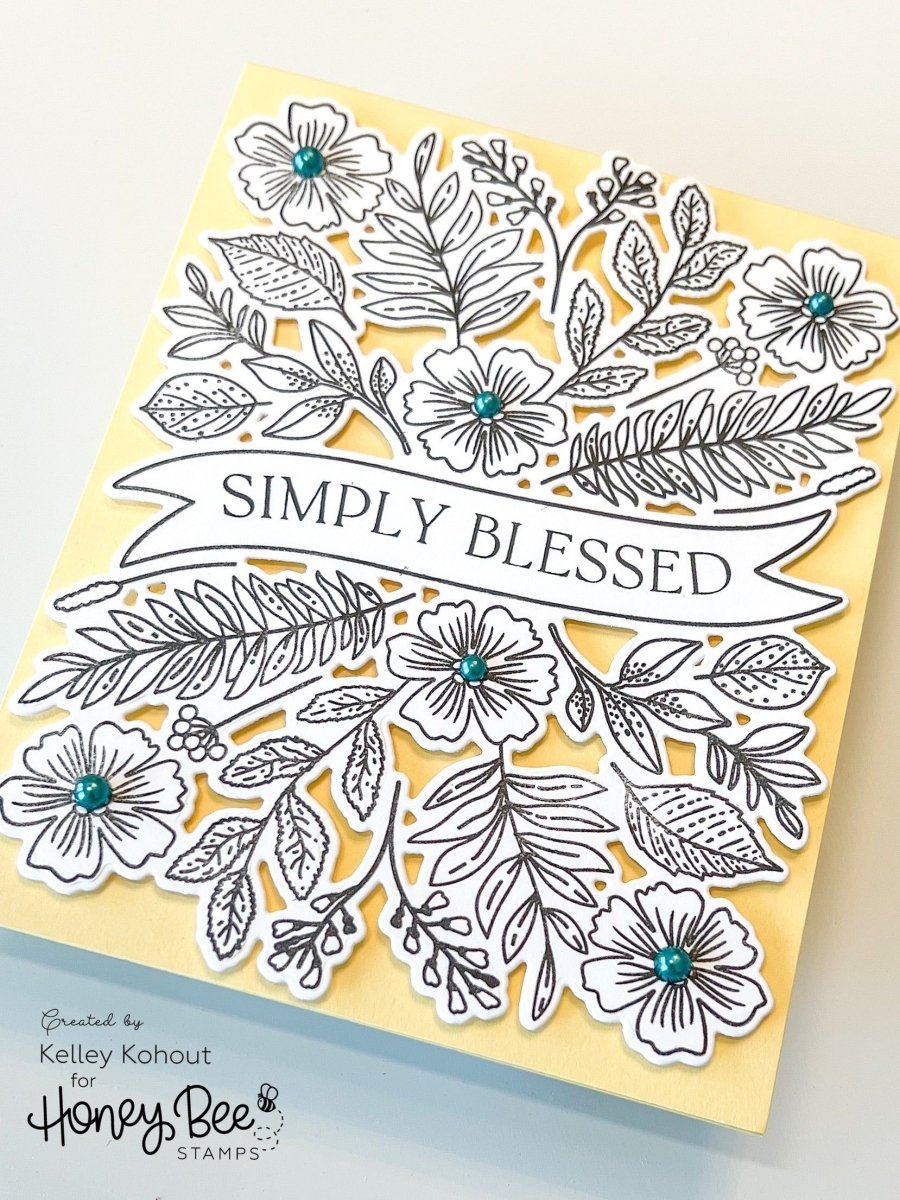 Bountiful Banner - Honey Cuts - Coordinating Dies - Honey Bee Stamps