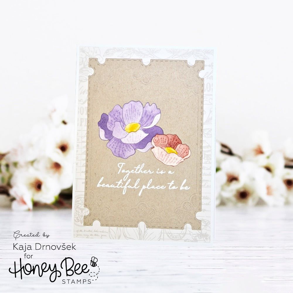 By Your Side - Honey Cuts - Coordinating Dies - Honey Bee Stamps