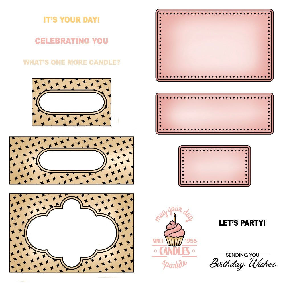 Celebration VGCB Add - On - 6x8 Photopolymer Stamp Set - Retiring - Honey Bee Stamps