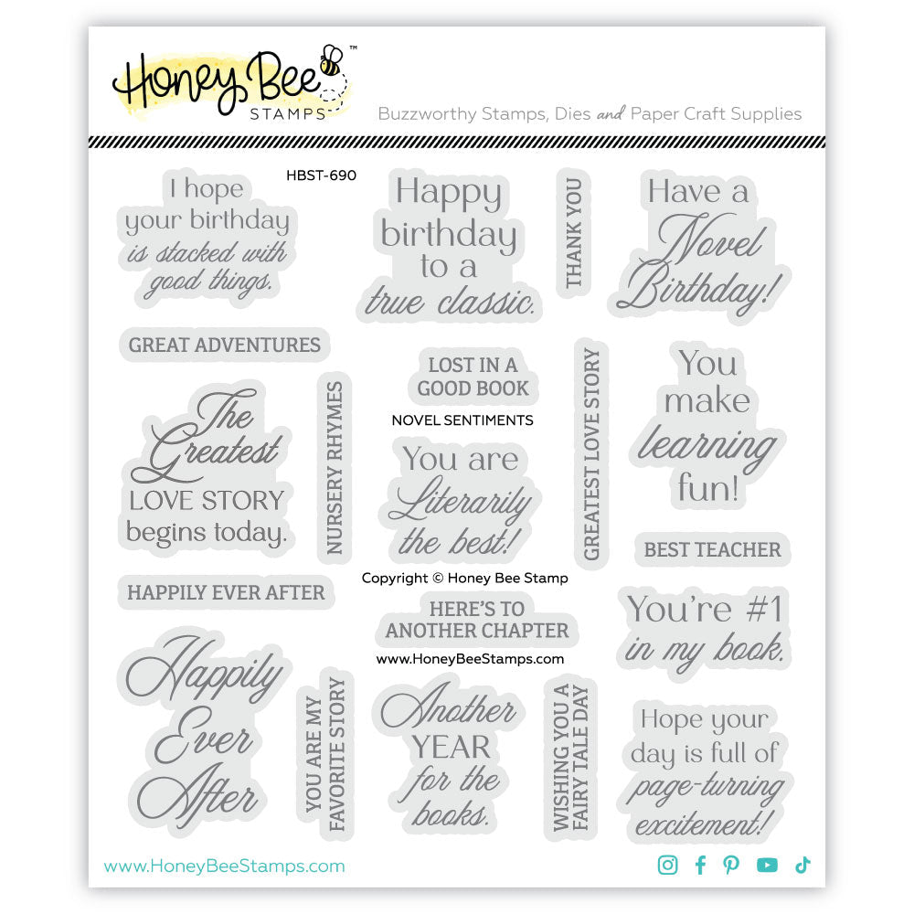 Chapter And Charm May Cardmaking Kit - Exclusive And Limited Edition! - Honey Bee Stamps