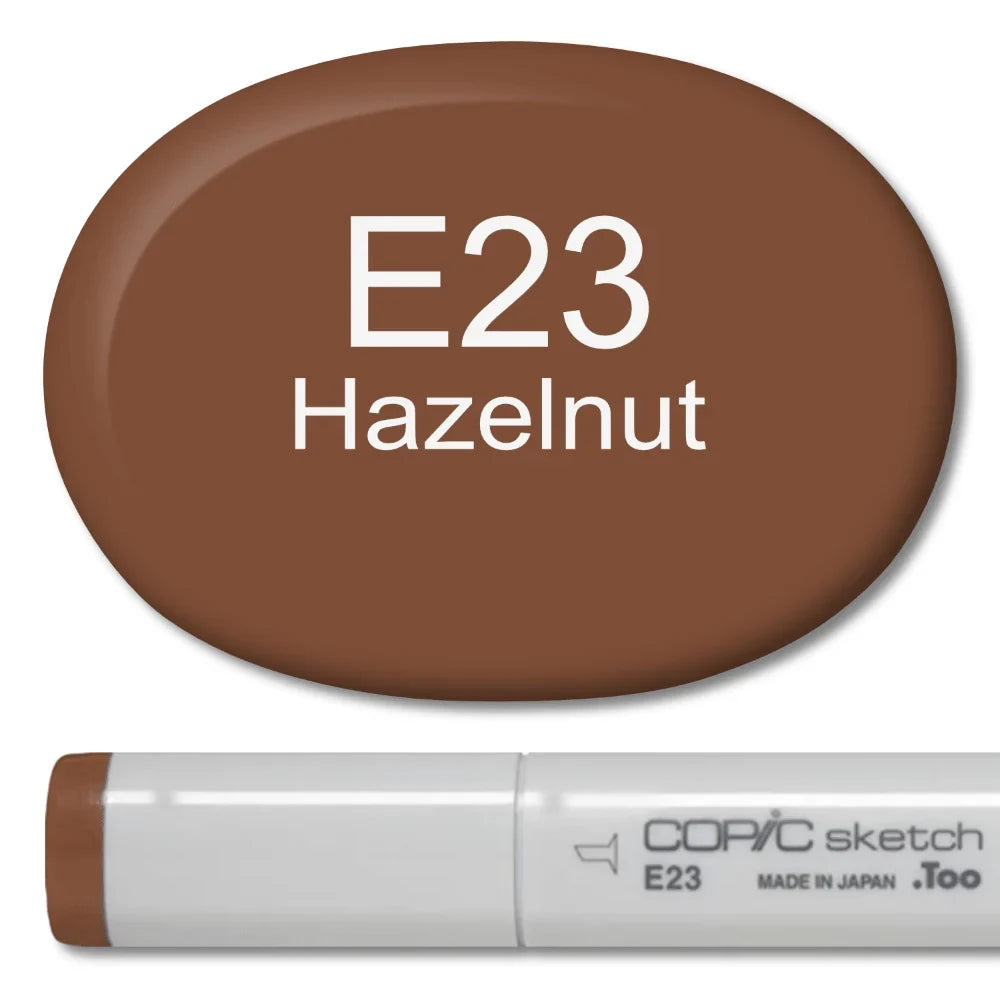 Copic Sketch Marker - E23 Hazelnut CLEARANCE - Honey Bee Stamps