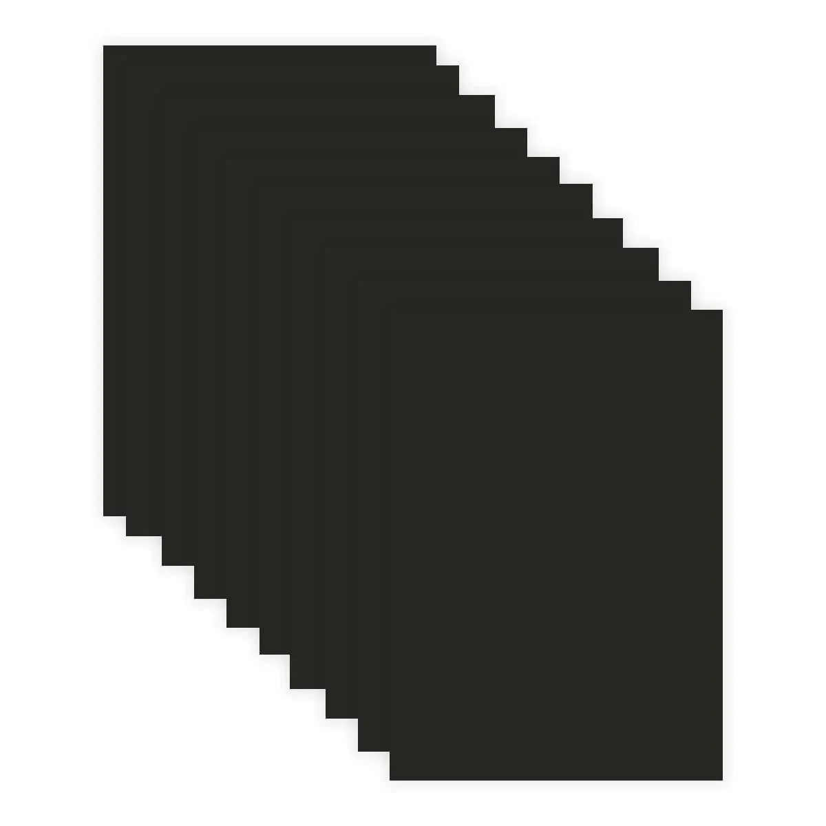 Craft Perfect Smooth Card - A4-300gsm 10 Pack - Jet Black - Honey Bee Stamps