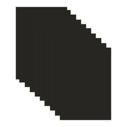 Craft Perfect Smooth Card - A4-300gsm 10 Pack - Jet Black - Honey Bee Stamps