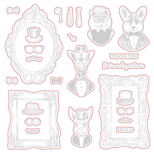 Dapper Decor - Honey Cuts Coordinating Dies - Honey Bee Stamps