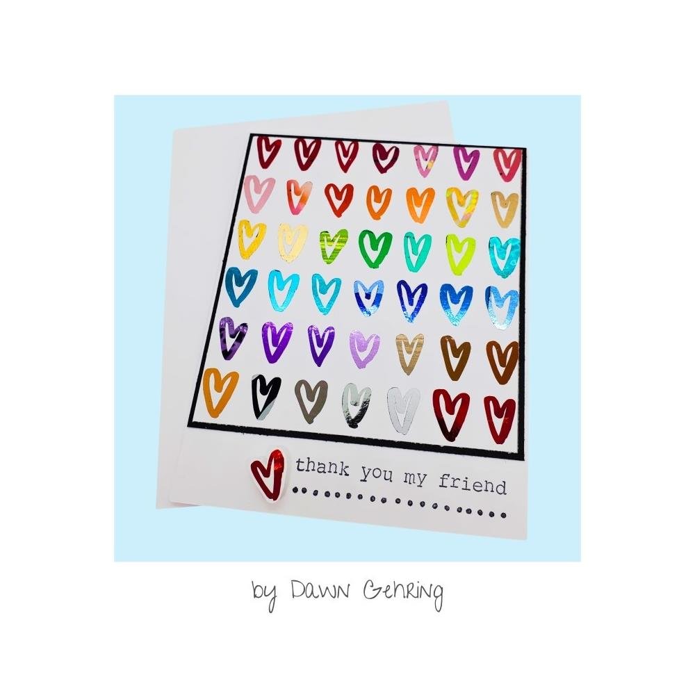 Deco Foil Color Of Harmony Transfer Foils - Shades Of Silver 20 pc - Honey Bee Stamps
