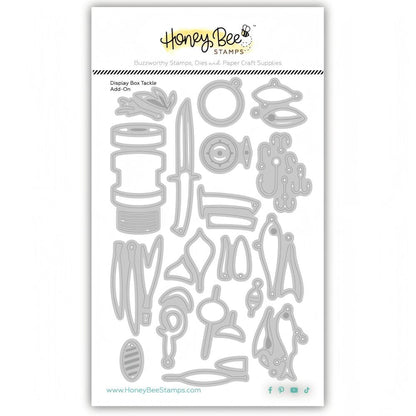 Display Box Tackle Add - On - Honey Cuts Stand - Alone Dies - Honey Bee Stamps