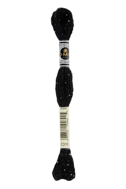 DMC 6 - Strand Etoile Embroidery Floss 8.7yd - Black - Honey Bee Stamps