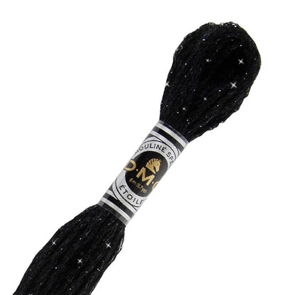 DMC 6 - Strand Etoile Embroidery Floss 8.7yd - Black - Honey Bee Stamps