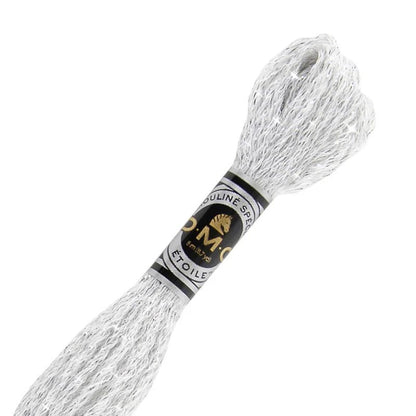 DMC 6 - Strand Etoile Embroidery Floss 8.7yd - Blanc White - Honey Bee Stamps