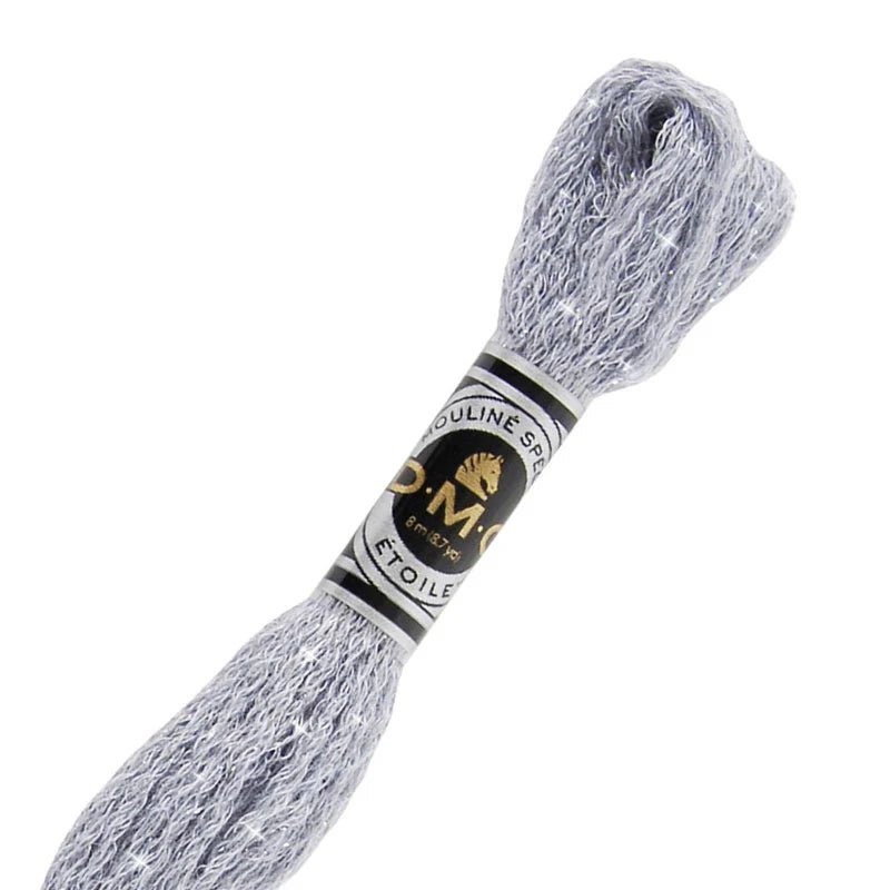 DMC 6 - Strand Etoile Embroidery Floss 8.7yd - Light Steel Gray - Honey Bee Stamps